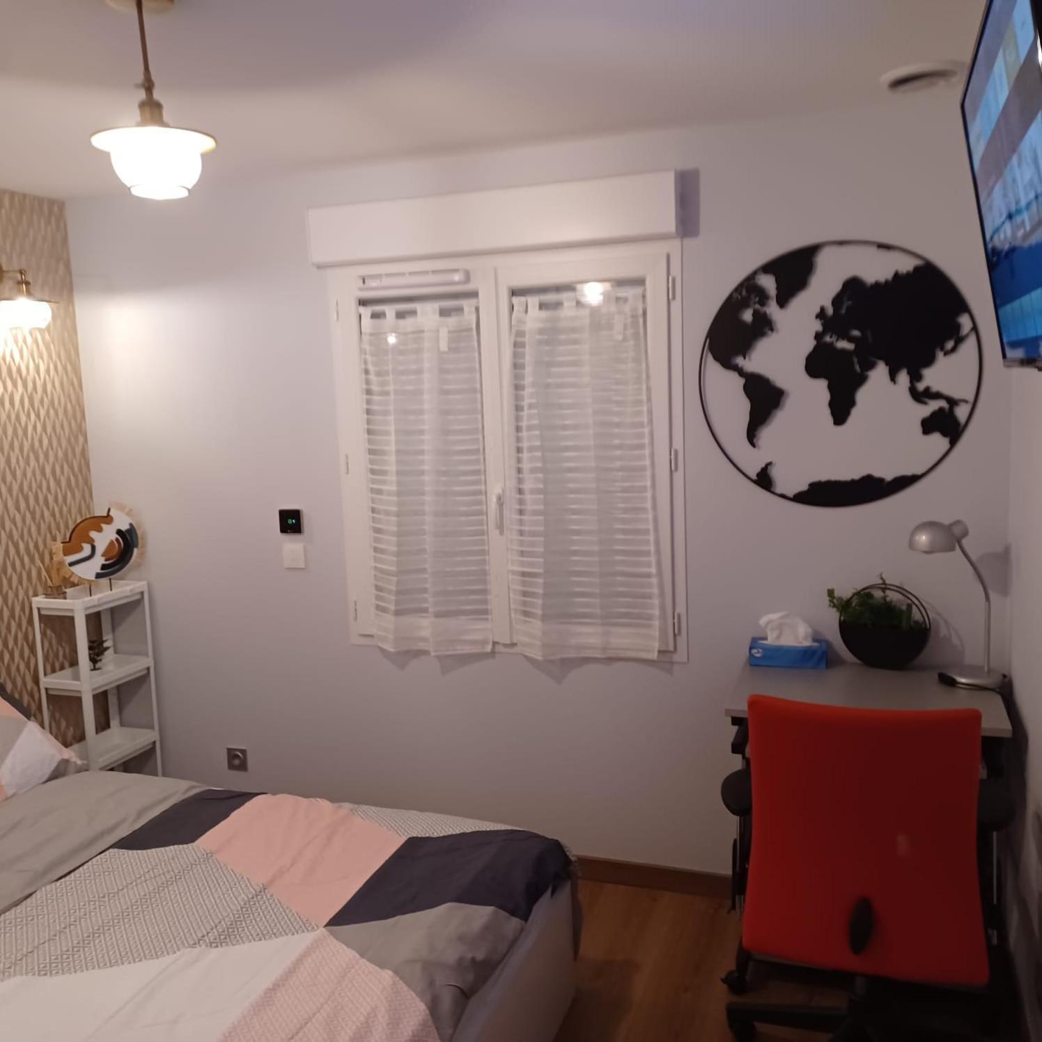 Chambre Privee/Climatisee+Tv /Petit Dejeuner Inclu/Tout Confort نيفي المظهر الخارجي الصورة